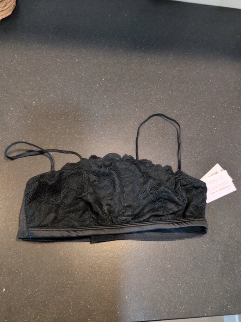 NWT Women's Auden Lace Unlined Bralette Size Small